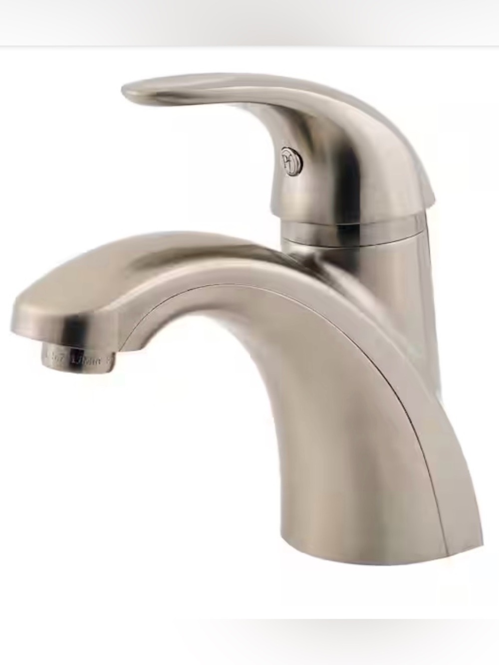 Pfister Parisa 4 in. Centerset Single-Handle Bathroom Faucet in Brushed Nickel